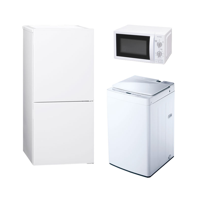 621A 冷蔵庫 洗濯機 電子レンジ 家電3点セット 小型 一人暮らし-